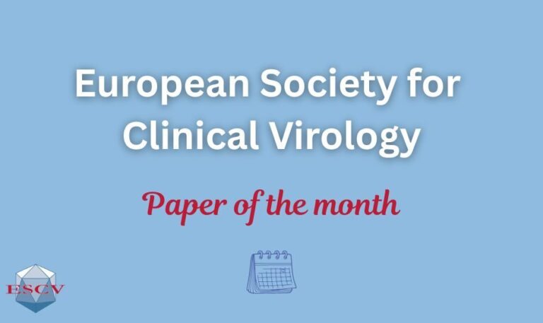 Paper of the month – April - European Society for Clinical Virology